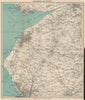 WEST LANCASHIRE Southport Lytham St Annes Preston Ribble Crosby Bootle 1949 map