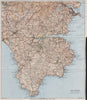 THE LIZARD topo map. Falouth Helston Helford River Cornwall. WARD LOCK 1935