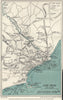 LYME REGIS vintage town/city plan. Dorset. WARD LOCK c1962 old vintage map