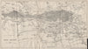 GREAT MALVERN vintage town/city plan. Worcestershire. WARD LOCK 1928 old map