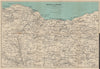 MINEHEAD environs. Exmoor Dunster Dulverton Watchet Somerset. WARD LOCK 1948 map