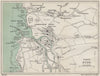 BUDE vintage town/city plan. Cornwall. WARD LOCK 1914 old antique map chart