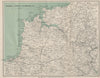CAMEL ESTUARY & environs. Newquay Padstow Wadebridge Bodmin Cornwall 1924 map