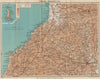 WIDEMOUTH BAY-PENTIRE POINT COAST. Tintagel Boscastle Lundy Launceston 1936 map