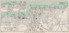 MARGATE vintage town/city plan. Westgate-on-Sea Birchington. WARD LOCK c1962 map