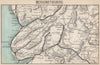 MERIONETHSHIRE. Dolgellau Barmouth. North Wales. WARD LOCK 1893 old map
