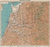 ABERYSTWYTH environs. Aberdovey. Barmouth. Wales. WARD LOCK 1936 old map