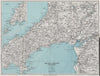 TREMADOG BAY & LLYN PENINSULA. Criccieth Pwllheli Porthmadog. WARD LOCK 1964 map