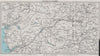NORTH CENTRAL WALES. Bala Ellesmere Llangollen Wrexham Oswestry 1964 old map