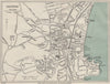 PAIGNTON vintage town/city plan. Devon. WARD LOCK 1932 old vintage map chart