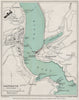 DARTMOUTH vintage town/city plan. Devon. WARD LOCK 1948 old vintage map chart