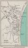 FILEY vintage town/city plan. Yorkshire. WARD LOCK 1940 old vintage map chart