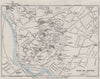 EXETER vintage city town plan. Devon. WARD LOCK 1929 old vintage map chart