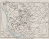 EXETER vintage city town plan. Devon. WARD LOCK 1929 old vintage map chart