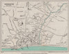SIDMOUTH vintage town/city plan. Devon. WARD LOCK 1948 old vintage map chart