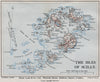 ISLES OF SCILLY. St Mary's Hugh Town Tresco WARD LOCK 1934 old vintage map