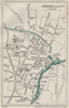 STRATFORD-UPON-AVON  vintage town/city plan. Warwickshire. WARD LOCK 1922 map