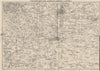 LEAMINGTON SPA, WARWICK area. Stratford-upon-Avon Birmingham Coventry 1950 map