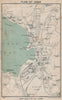 OBAN vintage town/city plan. Scotland. WARD LOCK 1919 old antique map chart