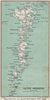 OUTER HEBRIDES North Uist South Uist Barra Benbecula Scotland WARD LOCK 1919 map