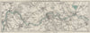 RIVER THAMES (2) Chertsey-Staines-Windsor/Slough-Bray-Maidenhead-Marlow 1912 map