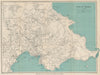TORQUAY vintage city/town plan. Devon. WARD LOCK 1932 old vintage map chart
