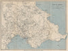 TORQUAY vintage town/city plan. Devon. WARD LOCK 1936 old vintage map chart