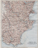 SOUTH HAMS & TORBAY Paignton Brixham Totnes Salcombe Kingsbridge. Devon 1936 map