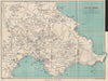 TORQUAY vintage town/city plan. Devon. WARD LOCK 1954 old vintage map chart