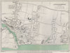 LITTLEHAMPTON vintage city/town plan. Sussex. WARD LOCK 1950 old vintage map
