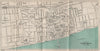 WORTHING vintage town/city plan. Sussex. WARD LOCK 1933 old vintage map chart