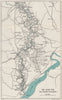 RIVER WYE VALLEY. Hereford-Ross-Monmouth-Chepstow-Severn. WARD LOCK 1927 map