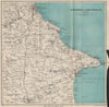 YORKSHIRE COAST Scarborough Filey Flambrough Head Bridlington WARD LOCK 1945 map
