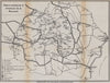 ROMANIA. Seaside and spa resorts. Mineral & thermal springs 1938 old map