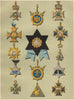 FREEMASONRY. A Representative Selection of German Lodge Jewels. Germany 1882