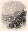 The Cove of Cork (Cobh). Ireland 1835 old antique vintage print picture