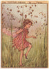 Totter-Grass Fairy by Cicely Mary Barker. Wayside Flower Fairies c1948 print