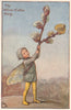 Willow-Catkin Fairy by Cicely Mary Barker. Spring Flower Fairies c1935 print