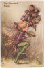Burdock Fairy by Cicely Mary Barker. Autumn Flower Fairies c1935 old print