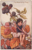 Blackberry Fairy by Cicely Mary Barker. Autumn Flower Fairies c1935 old print