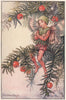 Yew Fairy by Cicely Mary Barker. Autumn Flower Fairies c1935 old vintage print
