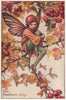 Hawthorn Fairy by Cicely Mary Barker. Autumn Flower Fairies c1935 old print