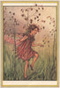 Totter-Grass Fairy by Cicely Mary Barker. Winter Flower Fairies 1985 old print