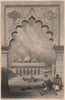 The Moti Masjid, or Pearl Mosque, Agra, India 1840 old antique print picture