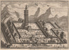 CHINA. 'Temple of Pau Lin Shi [Baoen] near Nankin'. NANJING Porcelain Tower 1746