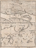 Canton [GUANGZHOU] Shang chwen Shan [SANGCHUAN] Ma kau [MACAU] plans 1746 map