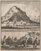 CHINA. Chinese Sepulchres. Chinese Husbandmen ploughing. After NIEUHOF 1746