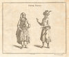 UZBEKISTAN. Uzbek Tartar/Tatar man and woman. KITCHIN 1746 old antique print