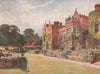 Chequers Court, Buckinghamshire, by Harold Sutton Palmer 1929 print