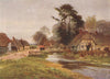 East Garston, Lambourn Valley, Berkshire, by Harold Sutton Palmer 1929 print